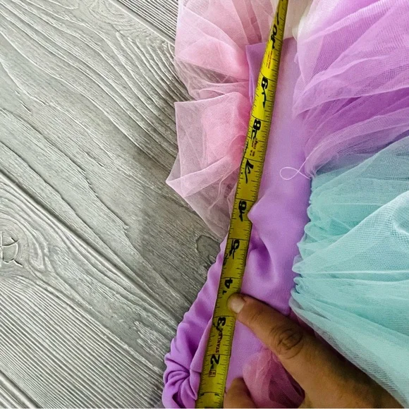 Tulle fluffy clouds like huge puffy pastel skirt costume Halloween dress up  m/l